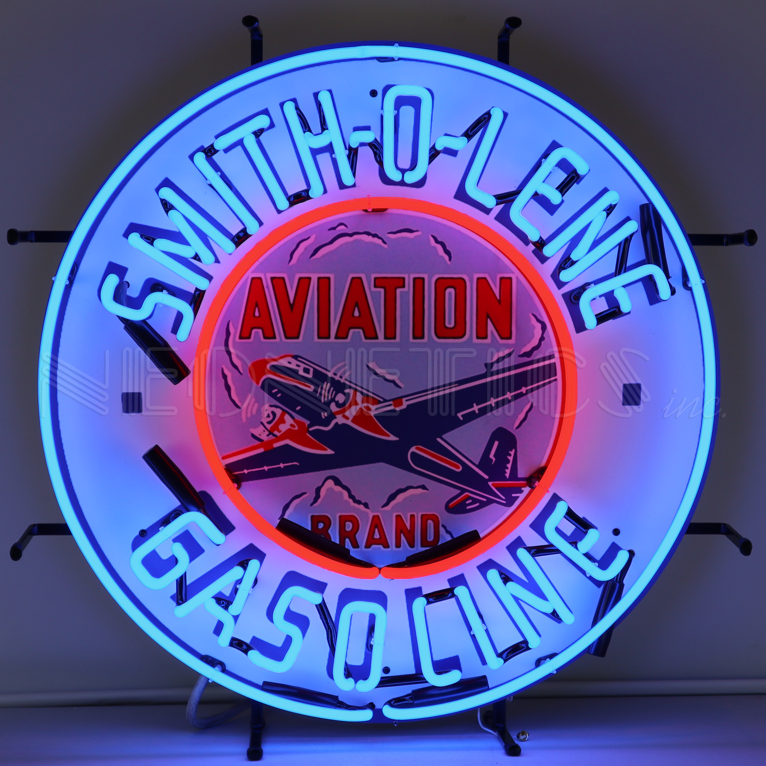 Smith-O-Lene Gasoline Neon Sign